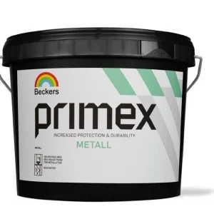 Beckers Primex Metall Grundfärg halvmatt Grå