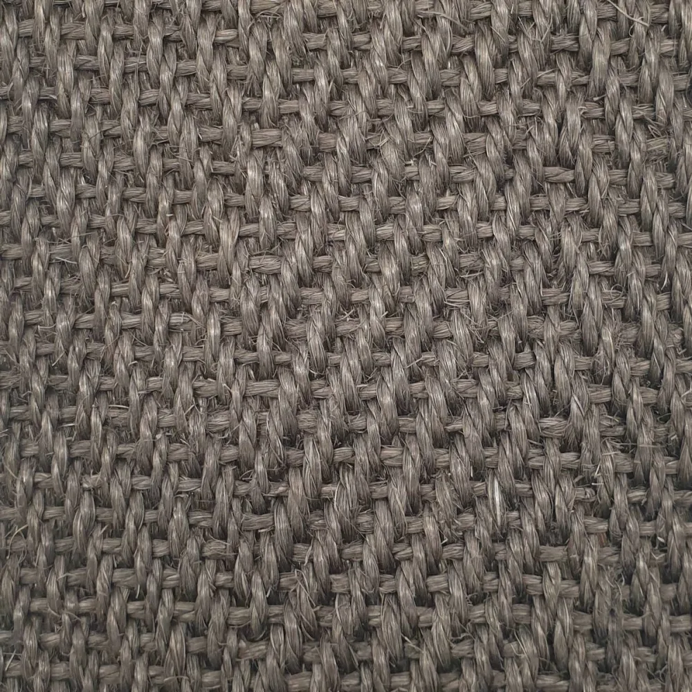Heltäckningsmatta Grå Sisal Havanna 372 400cm