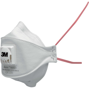 ANDNINGSSKYDD 3M AURA 9332+ FFP3, VENTIL