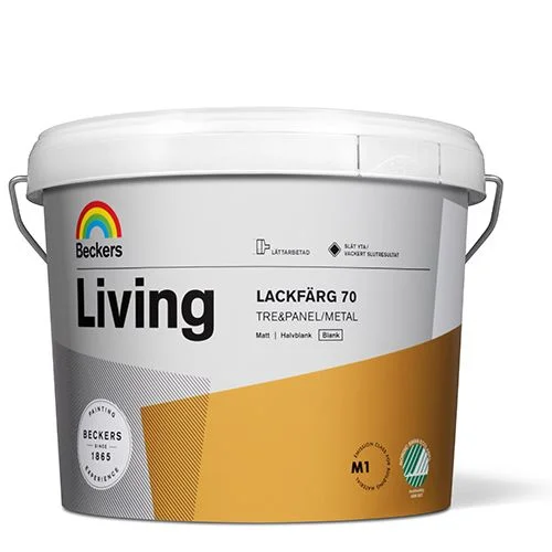 Beckers Living Lackfärg Blank Vit 3L