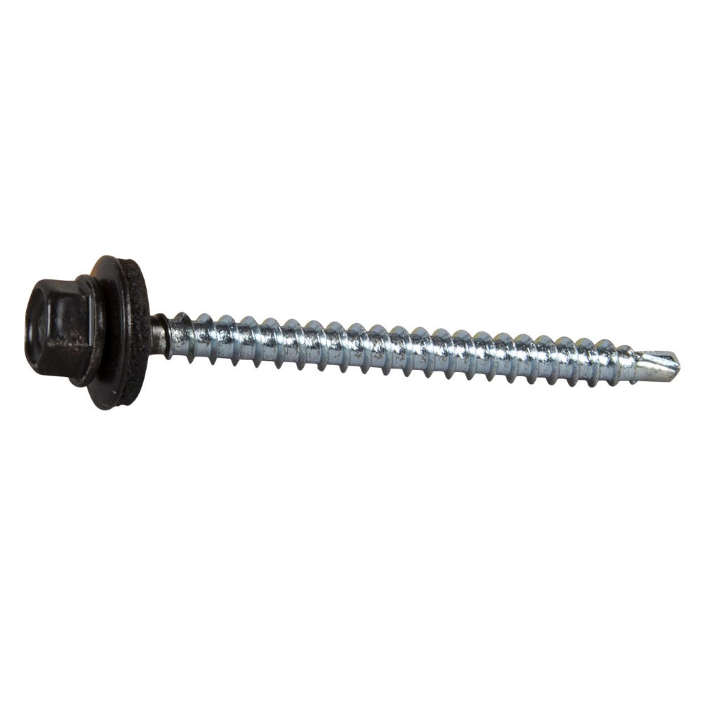 Farmarskruv Med Borrspets 4,8x60mm Svart 100st Essve