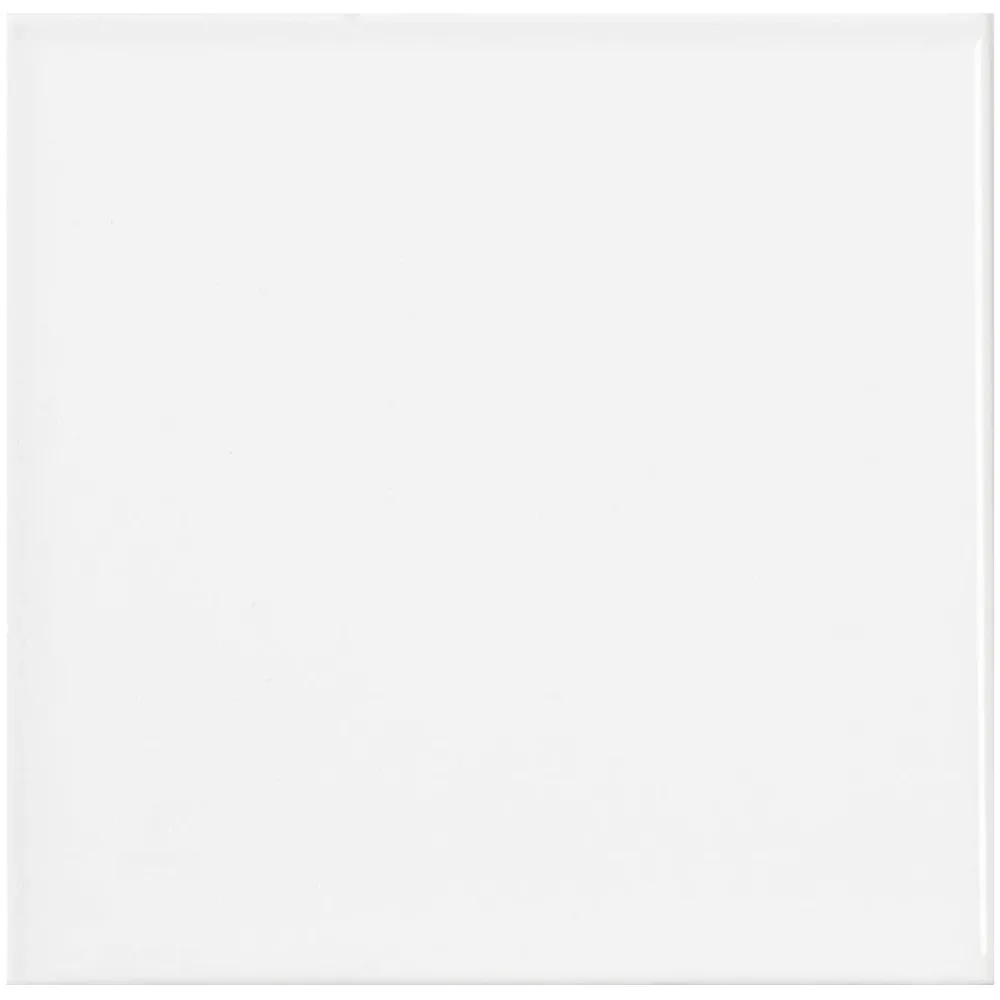 Kakel Blanco Liso Brillo Vit, 15x15cm
