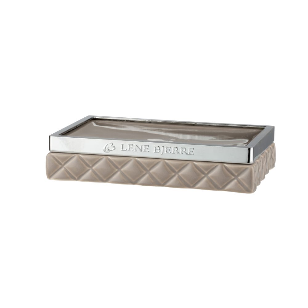 Portia tvålkopp, Brun-silver