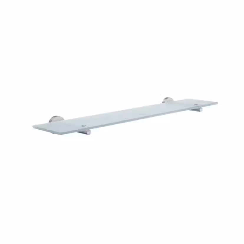 Badrumshylla Smedbo Home HS347 Krom/Frostat Glas