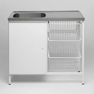 Contura CAB10 Tvättbänk med hål för blandare Höger