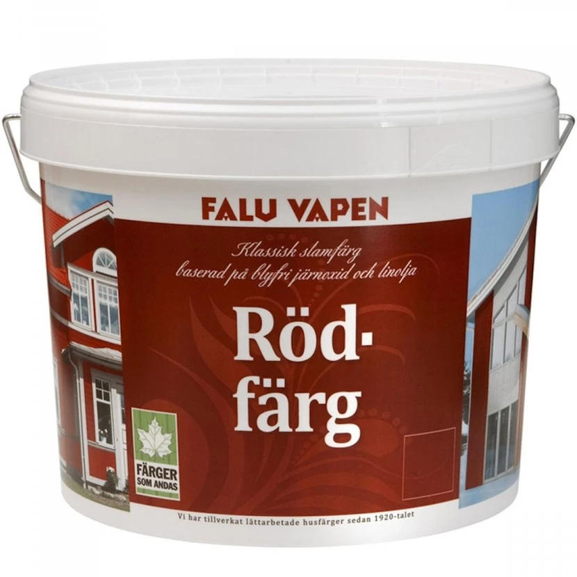 Rödfärg Penselkvalitét Slamfärg