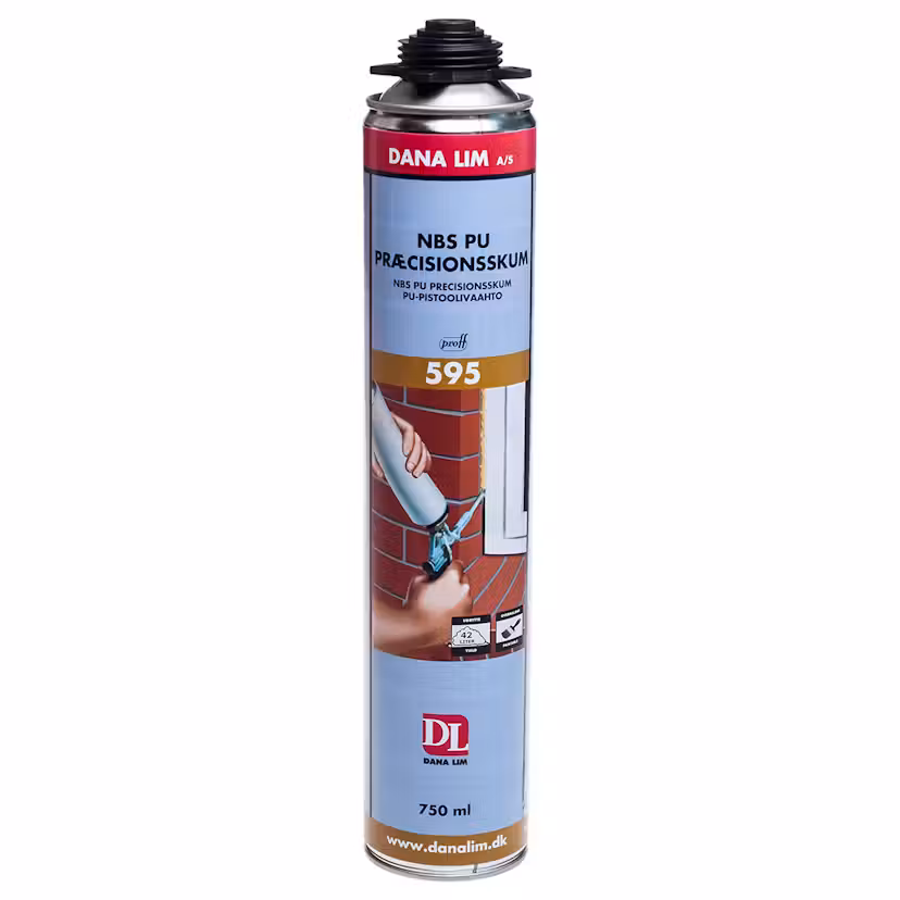 Fogmassa Danalim Dana Tak 559 Svart 310 ml för Kakel och Takpannor