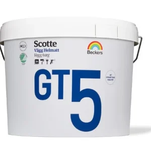 Beckers Scotte GT 5 Vit 4L
