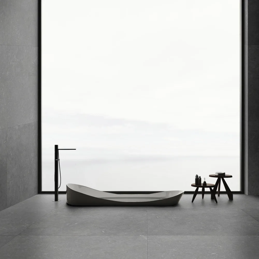 Klinker Granitkeramik Arco Dark Gray Mörkgrå, 60x60cm