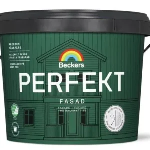 Beckers Perfekt Fasad Fasadfärg halvmatt Valfri kulör