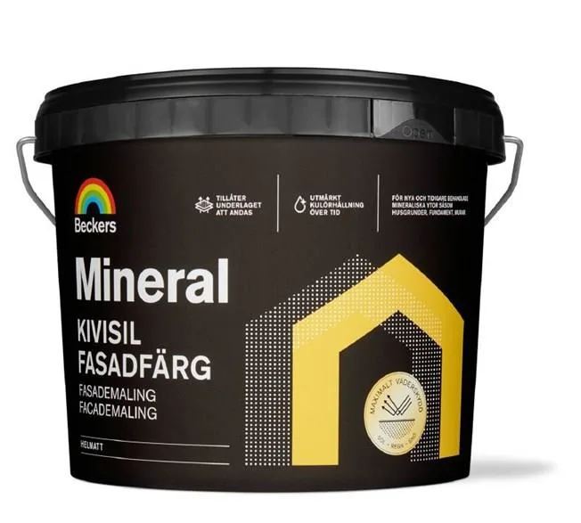 Beckers Mineral Kivisil Fasadfärg Valfri kulör