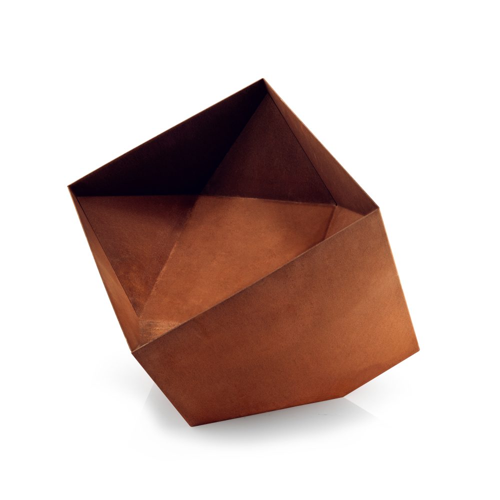 FireCube eldstad, Cortenstål