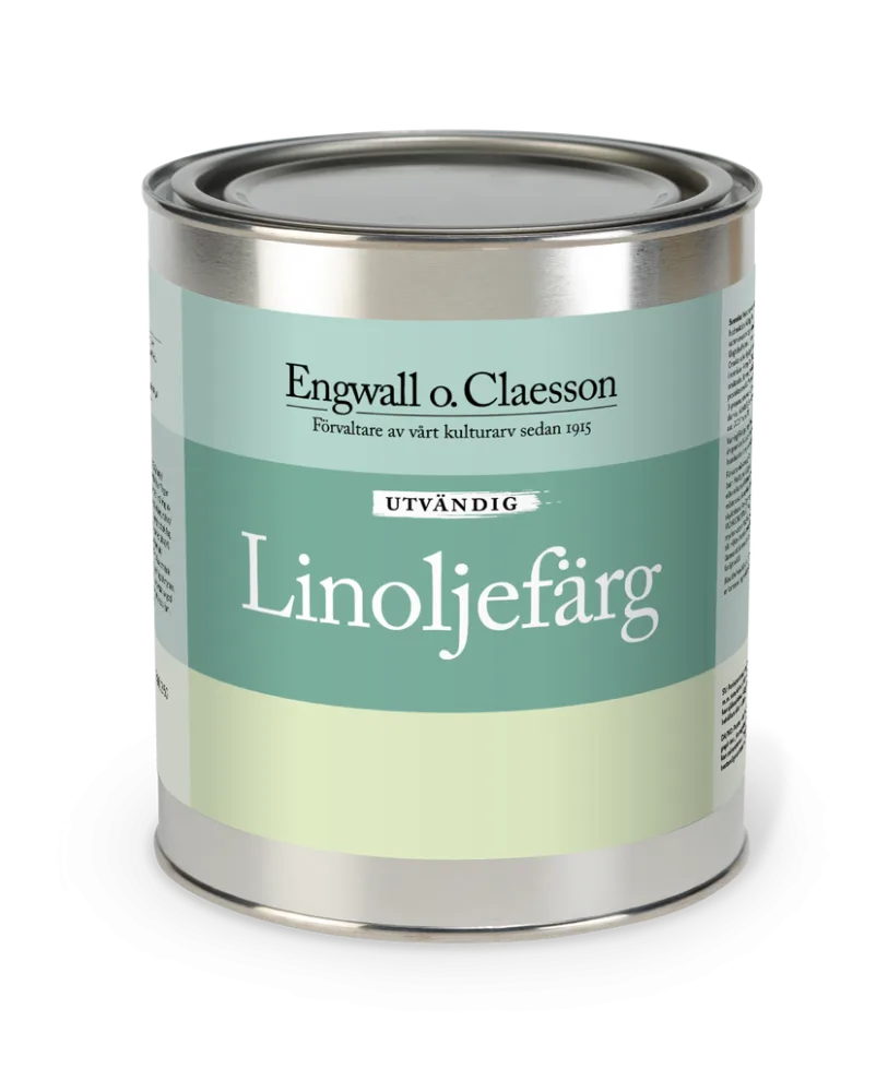 Linoljefärg utvändig 0,5 L Valfri Kulör