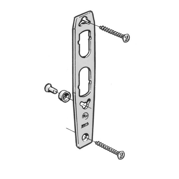 UNDERLÄGGSBRICKA 841S MATTKROM ASSA FIX