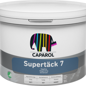 SUPERTÄCK CAPAROL 7 S0502-Y VARMVIT 10, VÄGGFÄRG