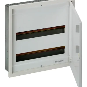 Hager VU418F Kapsling med infälld dörr, IP30 4 x 18 moduler