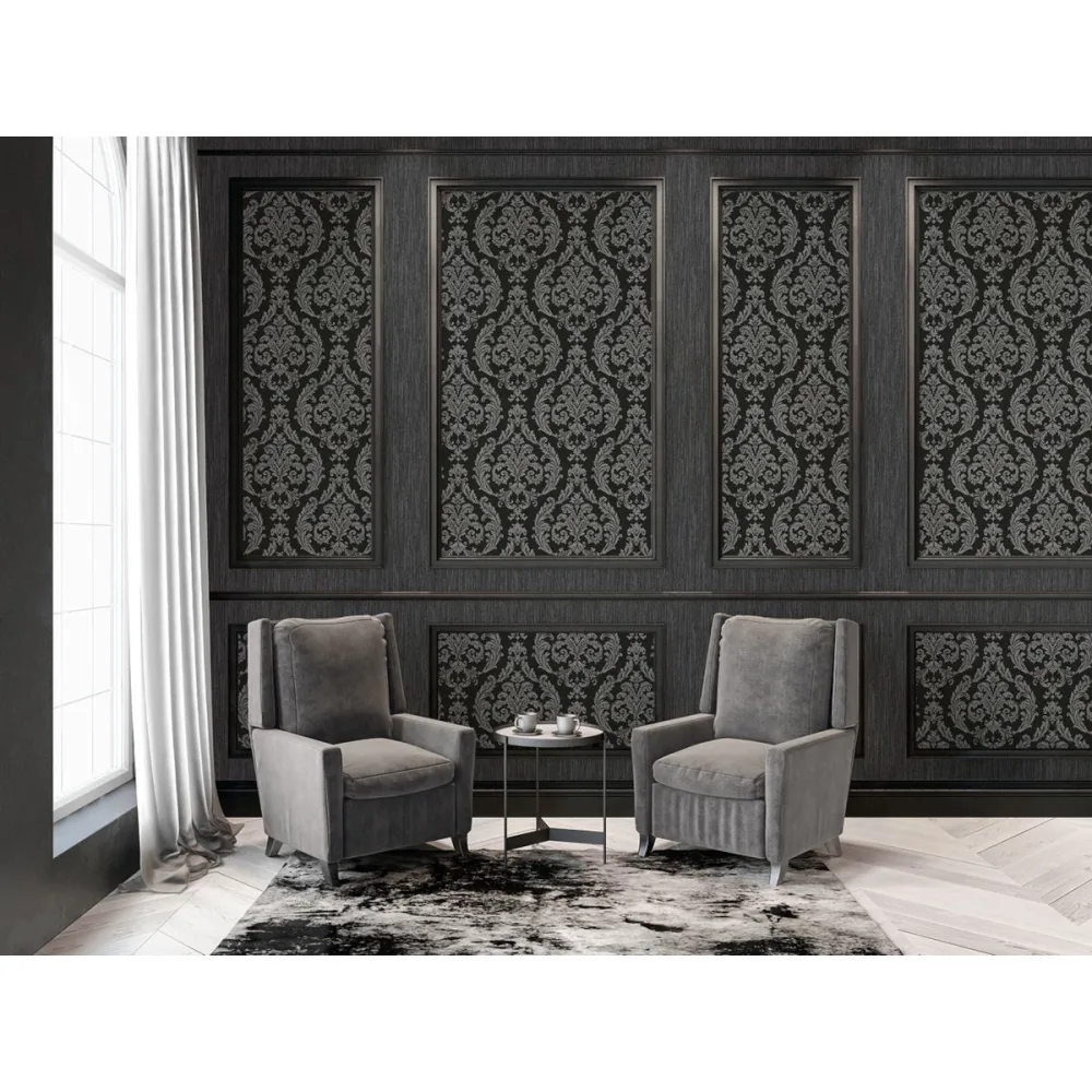 Mansion II Silk Damask G68676 Tapet | Stuvbutiken