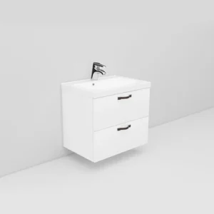 Badrumsmöbel Flexline Modell 10 60cm, Vit, Slät | Stuvbutiken