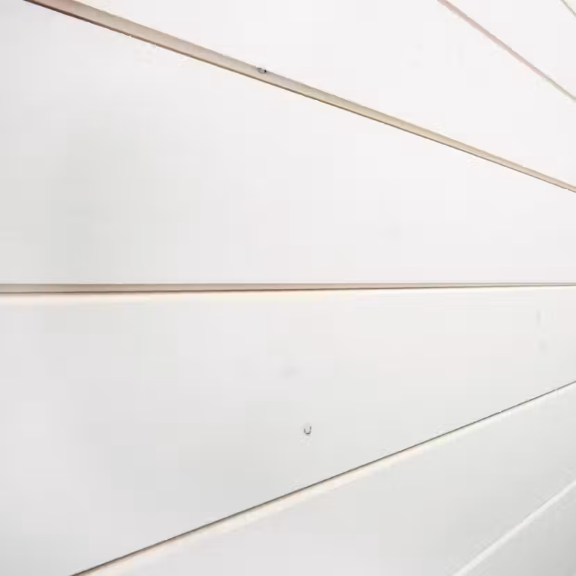 Panel Ändspont Baseco Laserad Vit V-Fas